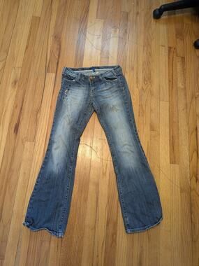Y2K 2000s Vintage Vigoss Studio Low Rise Slim Fit Flare Jeans